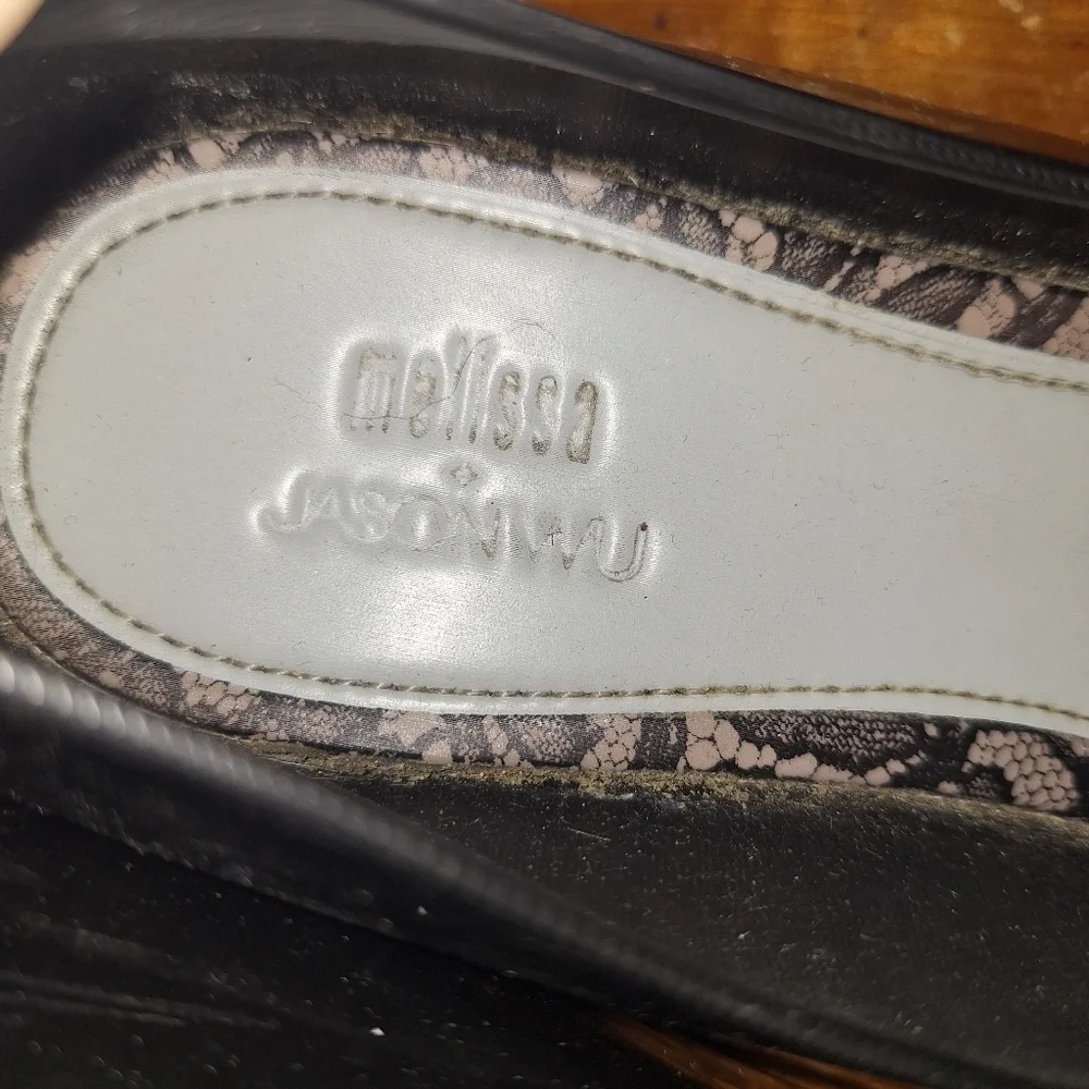 Melissa + Jason Wu Ultragirl Owl Jelly Flats Size 8